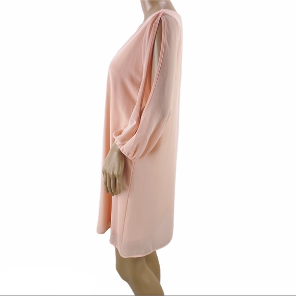 LULU’S Shifting Dears Blush Pink Dress - Picture 3 of 6